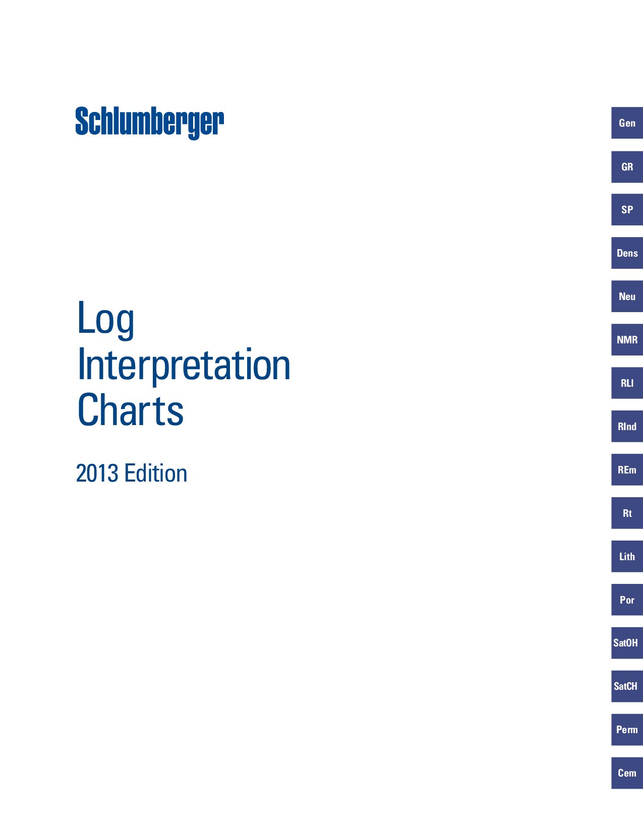 Log Interpretation Charts
